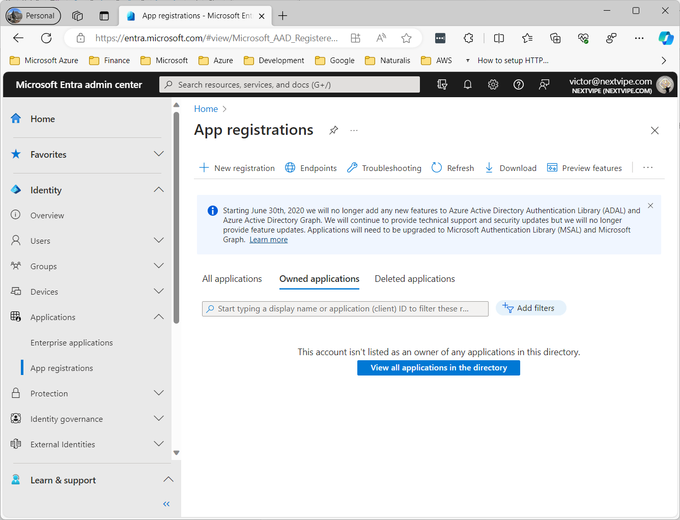 new registration
